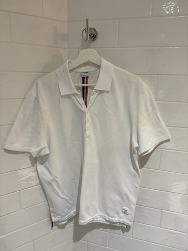 Thom browne mens polo shirt - thom,