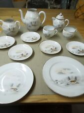 Japanese 'Kutani' hand painted