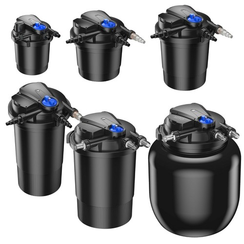Pressurised auto cleaning pond - pressurised,
