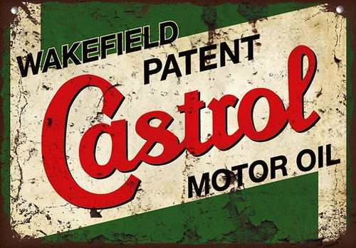 Castrol retro metal - retro,
