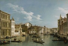 Canaletto The Grand Canal in