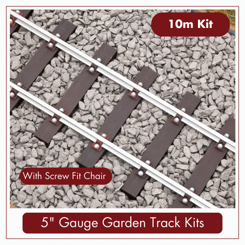 10m gauge garden track - 10m,