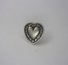 5 x Small Metal Heart Shape