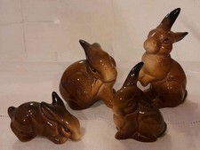 4 vintage BESWICK rabbits
