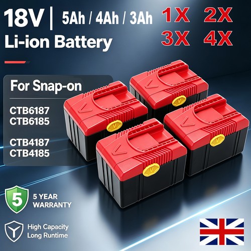 0ah for snap ctb4185 - 5.0ah,