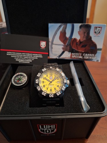 Luminox yellow scott cassell - luminox,