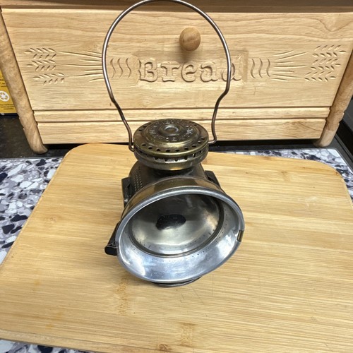 Antique oil cycle - , lamp