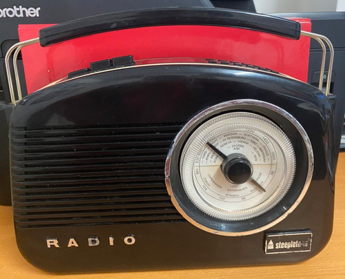 Steepletone retro radio - retro,