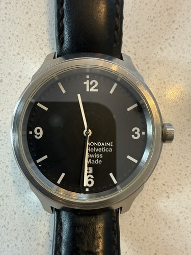 Used mondaine watch helvetica - watch,