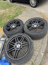 3x 19" DRC  alloy wheels great   5x100 Audi tt mk2. 