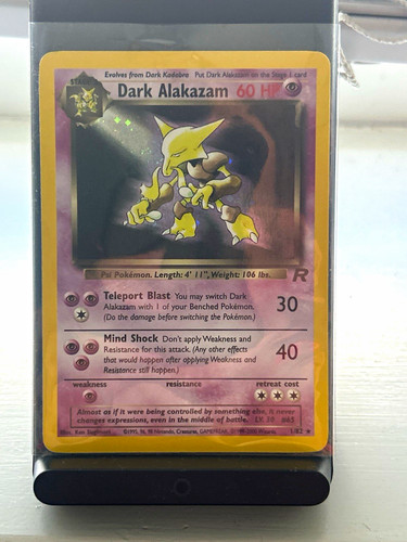 Dark alakazam team - team, 1/82