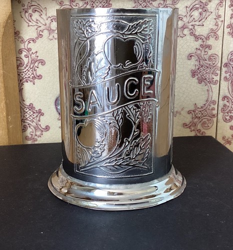Antique vintage sauce bottle - vintage,