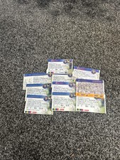 Large Collection Of Shrewsbury Town Home Used Match Ticket Stubs