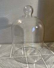 Bell Cloches Clear Glass New