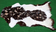 Luxury Goat hide Rug Hair on