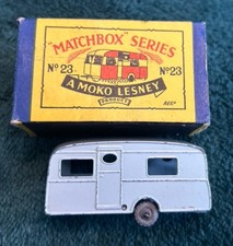 MATCHBOX LESNEY No23 BERKELEY CAVALIER CARAVAN WITH BOX.please Read Description