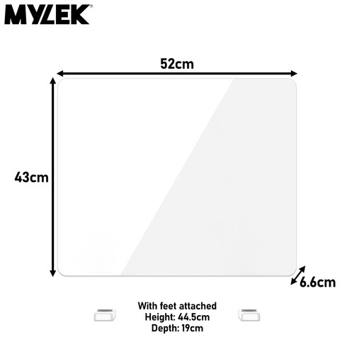 Mylek glass slimline white - mylek,