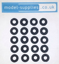 Dinky 15mm Black Fine Treaded