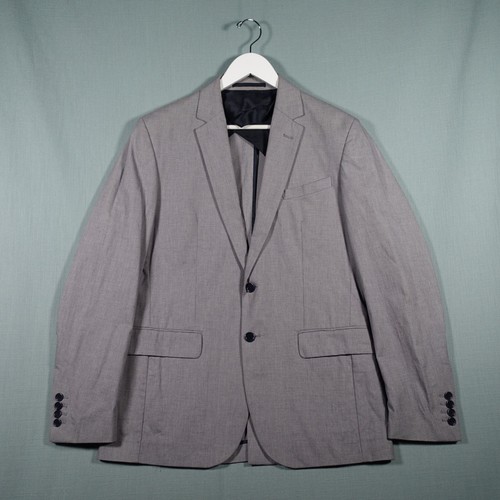 Reiss blazer mens grey long - mens,