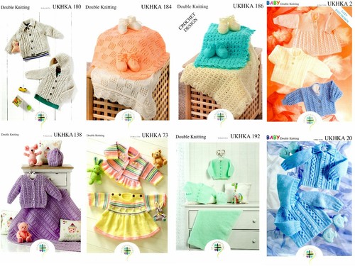 Baby knitting patterns double - knitting,