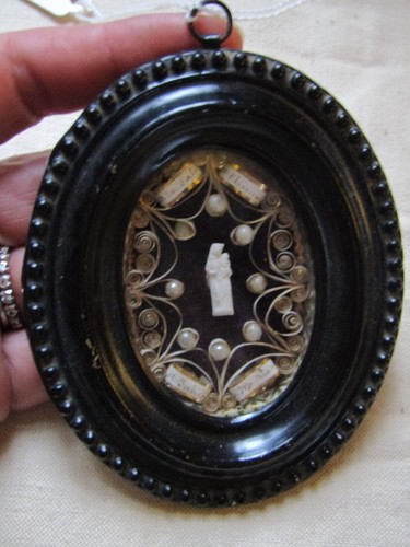 19th french icon reliquary - c.,