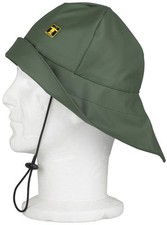 Guy Cotten West Sou'wester Waterproof Hat with Strap - Green/Unisex/Fancy Dress