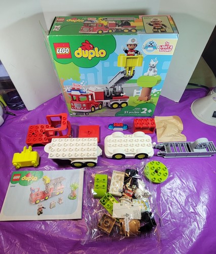 Lego duplo fire truck - truck, 10969