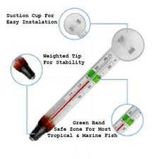 Aquarium Glass Thermometer