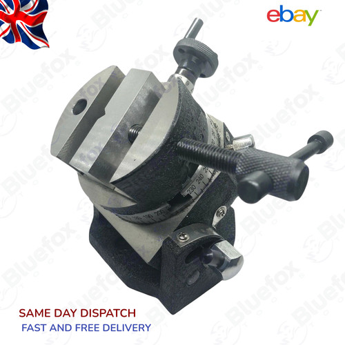 Tilting rotary table - rotary, 3"/80