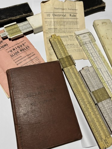 Slide rule unique log - slide,