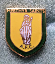 Welsh Club Merthyr Saints Football Club Badge