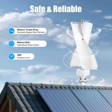 100W Wind Turbine Vertical