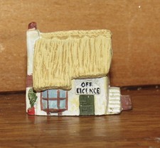 Hand Painted Ornate Vintage Pewter Thimble - Off Licence - Free UK Postage