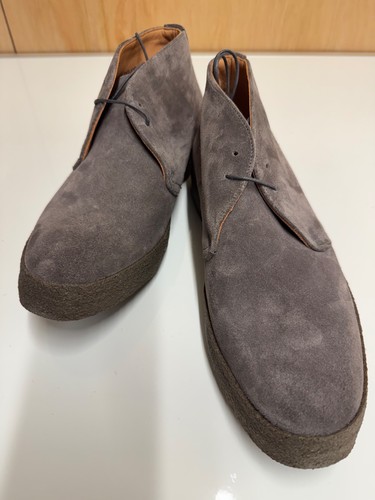 Sanders grey suede joel top - sanders,
