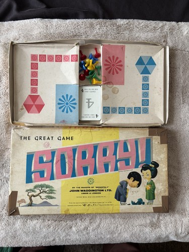 Vintage sorry board game - vintage,