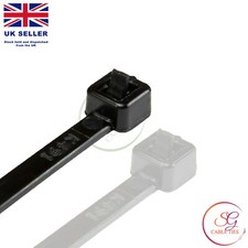 Releasable / Reusable Cable Ties Premium Nylon Plastic Strong Zip Ties Wrap