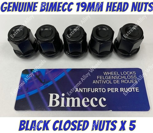 Alloy wheel black nuts 5 - wheel,