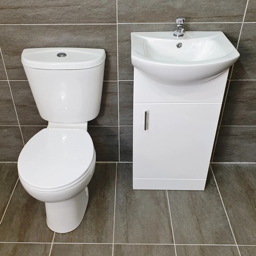 450mm cloakroom vanity set - cloakroom,