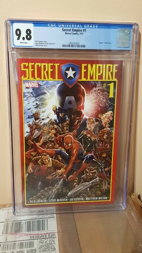 Secret empire cgc 9 8 - cgc, 9.8