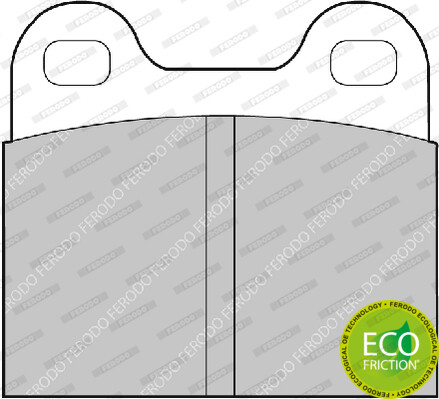 New brake pad set disc - disc,