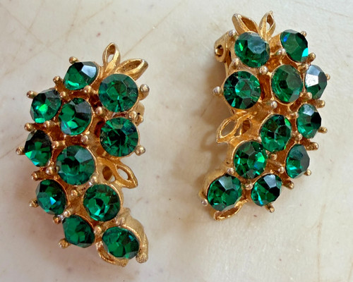 Vintage weiss emerald green - weiss,