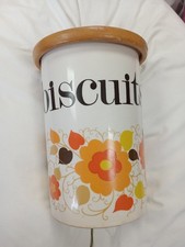 Crown Devon Jars Biscuits