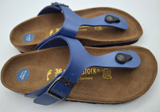 Birkenstock Blue Metallic