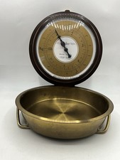 Salter Kitchen Scales Model 0090 Brass Base Wall Mounted W Germany 1977 Z1