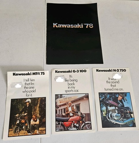 Vintage 70s kawasaki - vintage,