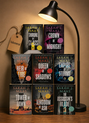 Throne glass complete - of,