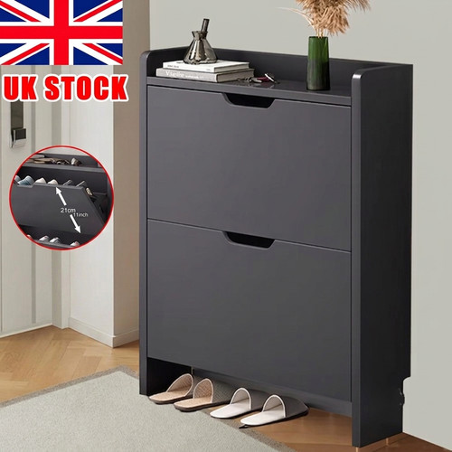 Slim flip drawer shoe - drawer,