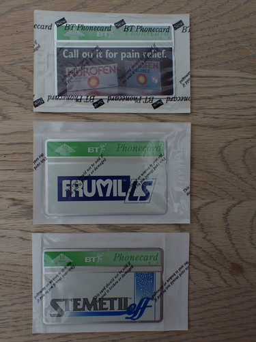 Phonecards 3 x mint - phonecards,