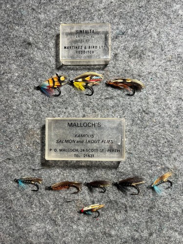 Lot vintage fly fishing - 9,