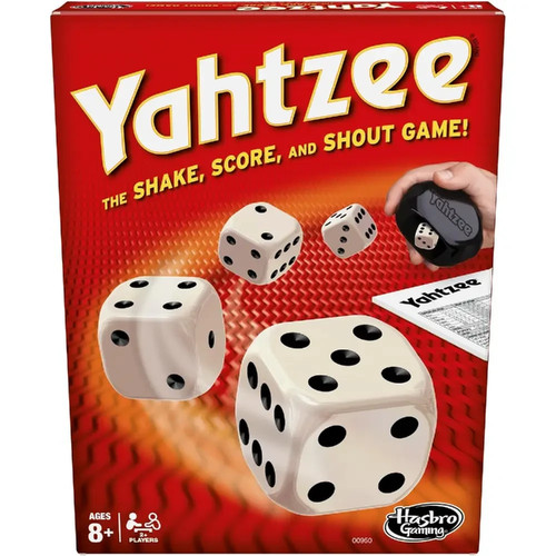 Hasbro yahtzee score pad board - hasbro,